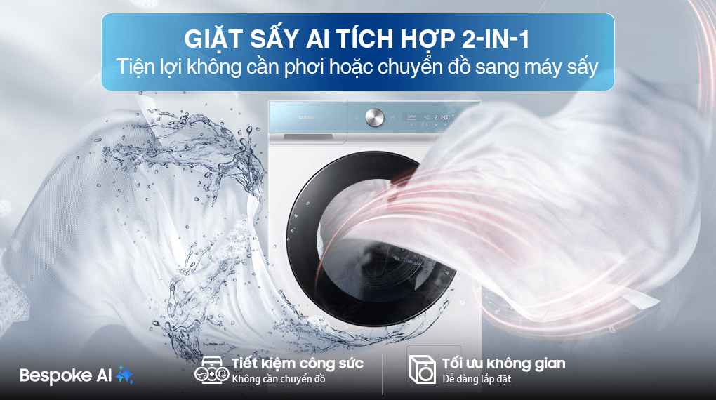 Máy giặt sấy Samsung Inverter 14/8 kg WD14BB944DGMSV – tính năng 3