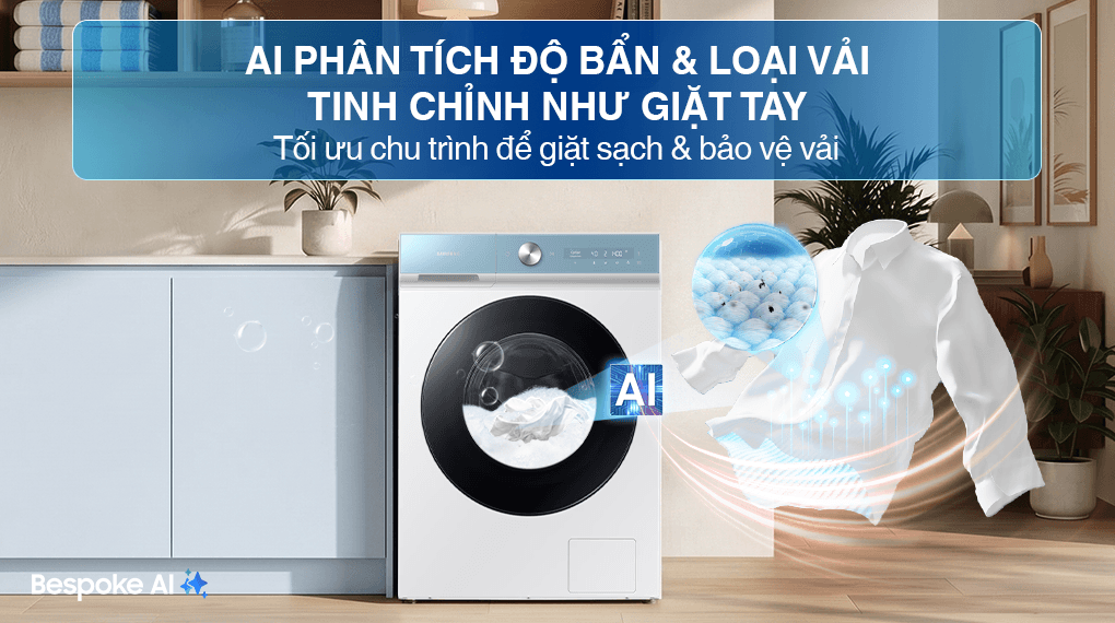 Máy giặt sấy Samsung Inverter 14/8 kg WD14BB944DGMSV – tính năng 4