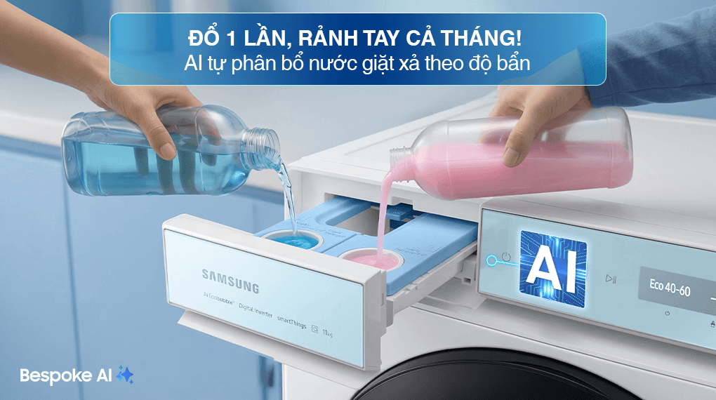 Máy giặt sấy Samsung Inverter 14/8 kg WD14BB944DGMSV – tính năng 5