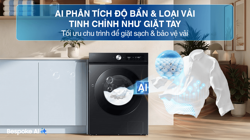 Máy giặt sấy Samsung Inverter Giặt 12/7 kg WD12DB7B85GBSV – tính năng 4