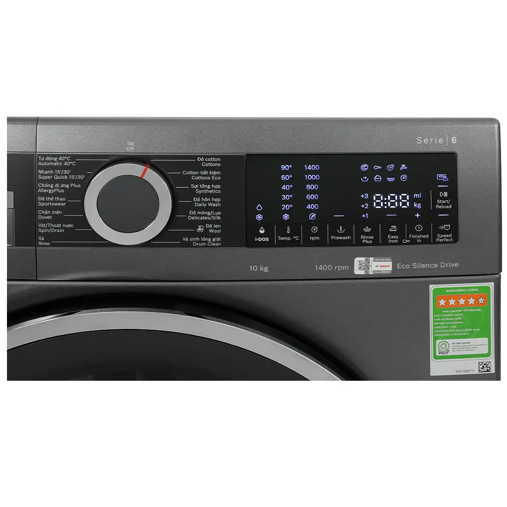 Máy giặt Bosch 10 kg WGG254A0VN ảnh 4