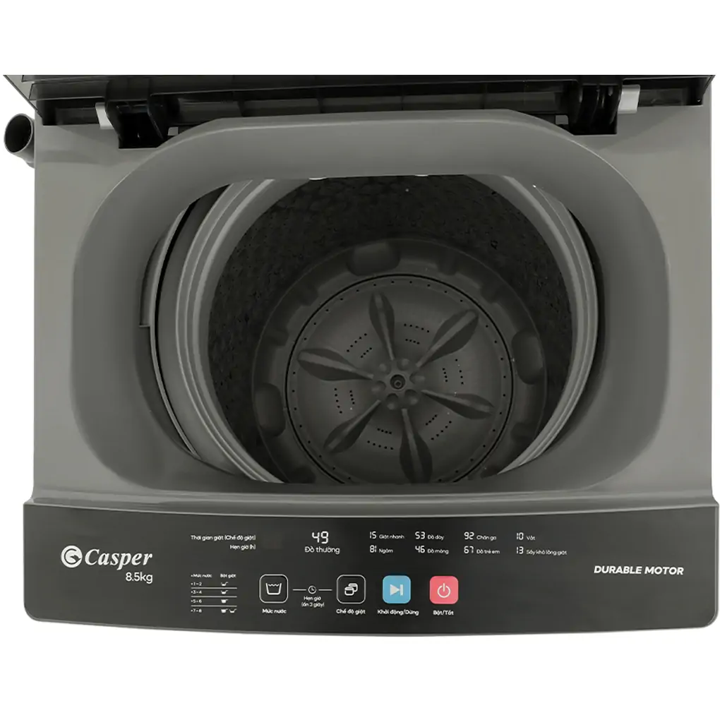 Máy giặt Casper 8.5 kg WT-85NG1 ảnh 3
