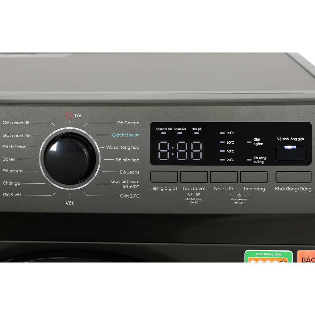 Máy giặt Casper Inverter 8 kg WF-8VG1 ảnh 4