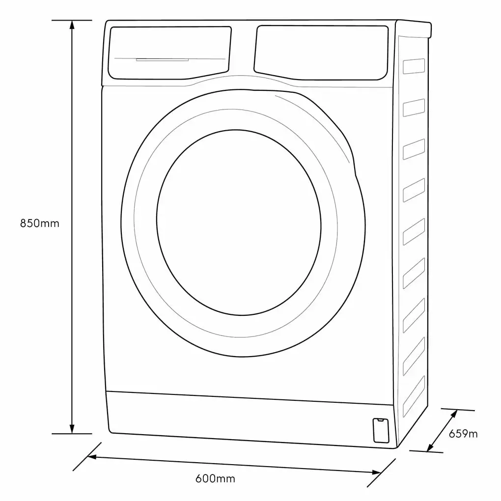 Máy giặt Electrolux Inverter 10 kg EWF1025DQWB ảnh 4