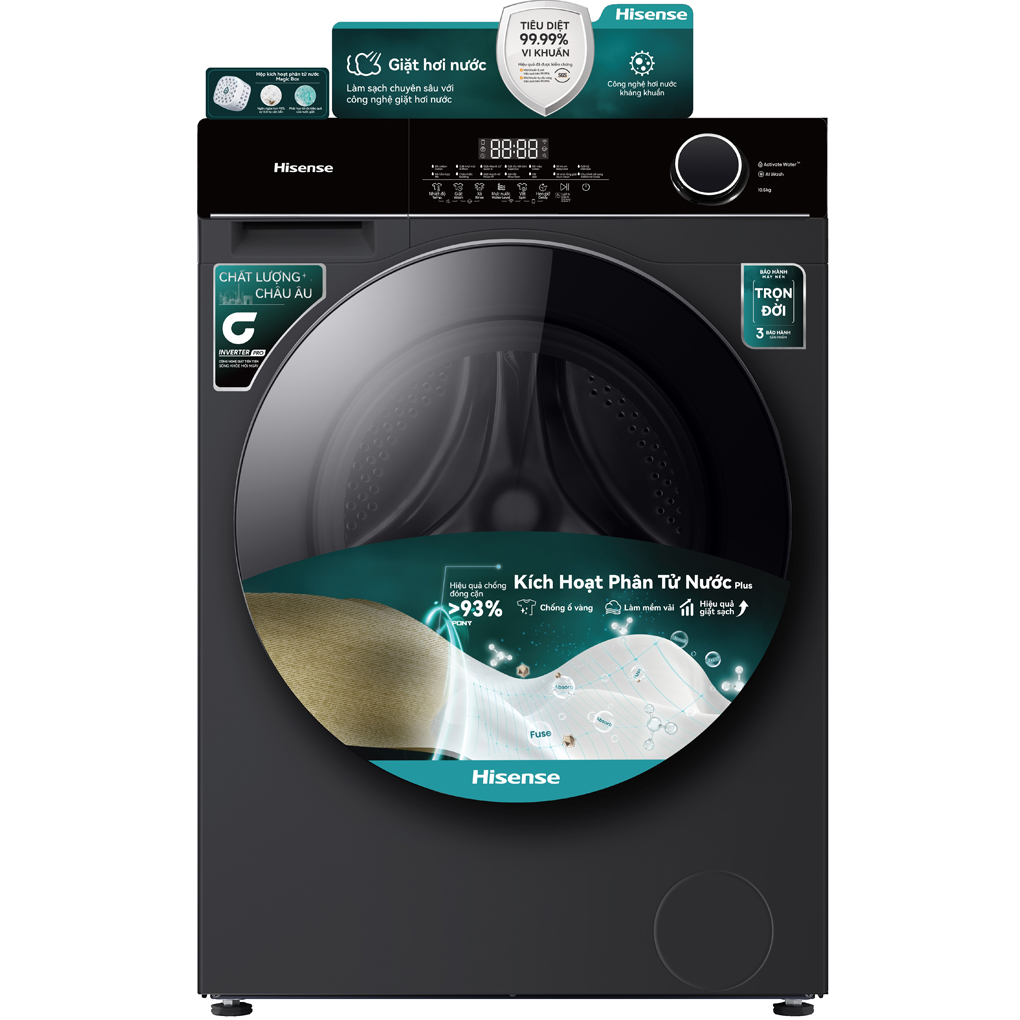 Máy giặt Hisense Inverter 10.5 kg WF105M3