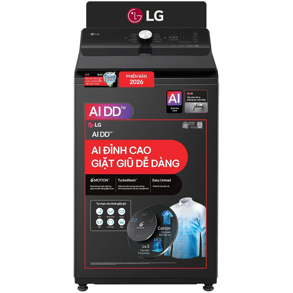 Máy giặt LG Inverter 12 kg TX2312DT5O