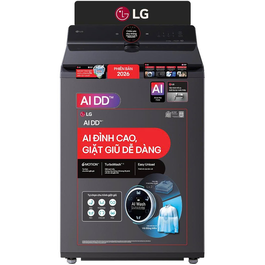 Máy giặt LG Inverter 25 kg TX2725AT9G