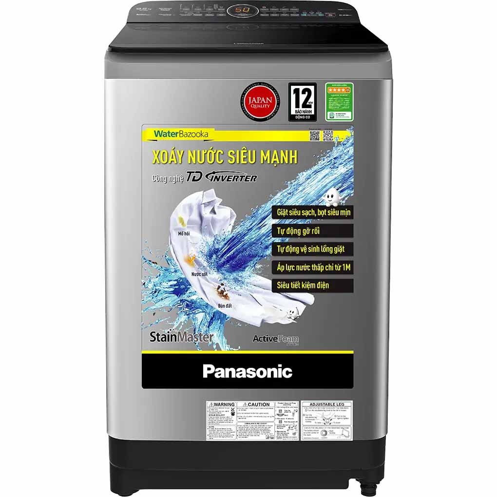 Máy giặt Panasonic Inverter 10.5 kg NA-FD10XR1LV – hình 6
