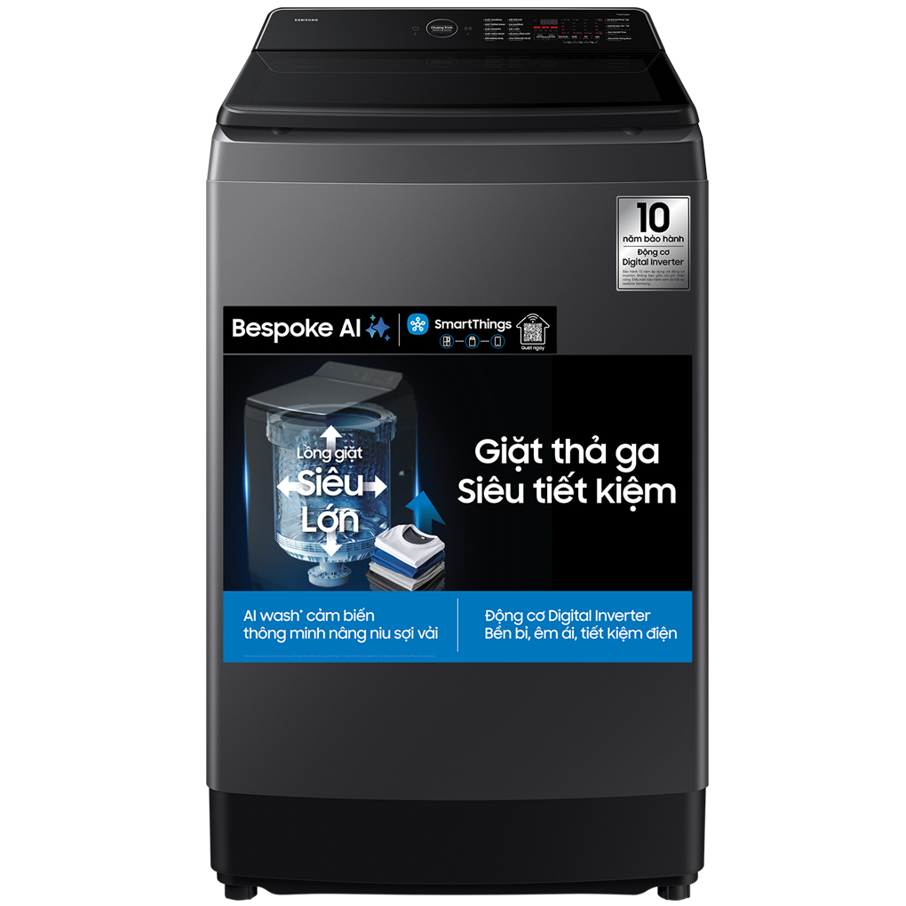 Máy giặt Samsung Inverter 15 kg WA80F15S5CSV
