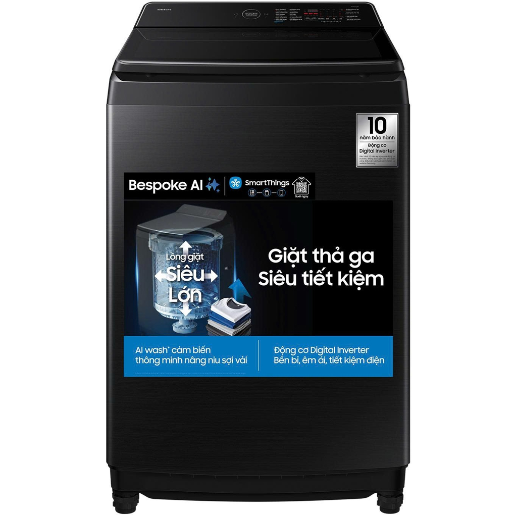 Máy giặt Samsung Inverter 19 kg WA80F19B9BSV