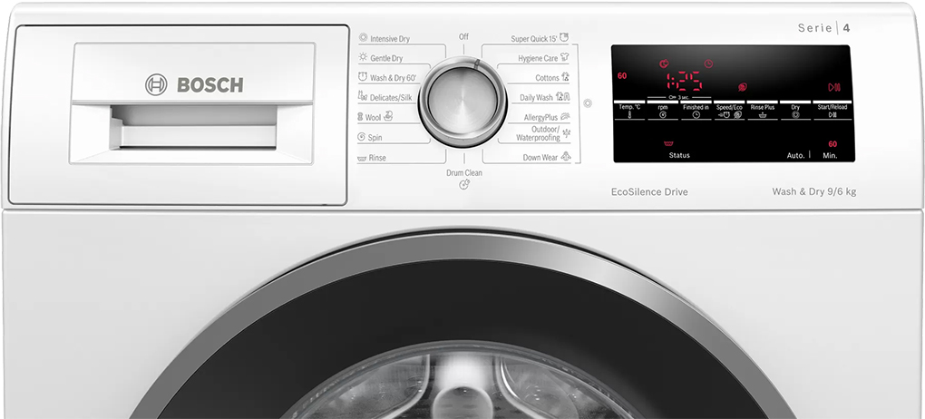 Máy giặt sấy Bosch 9/6 kg WNA14400SG ảnh 3