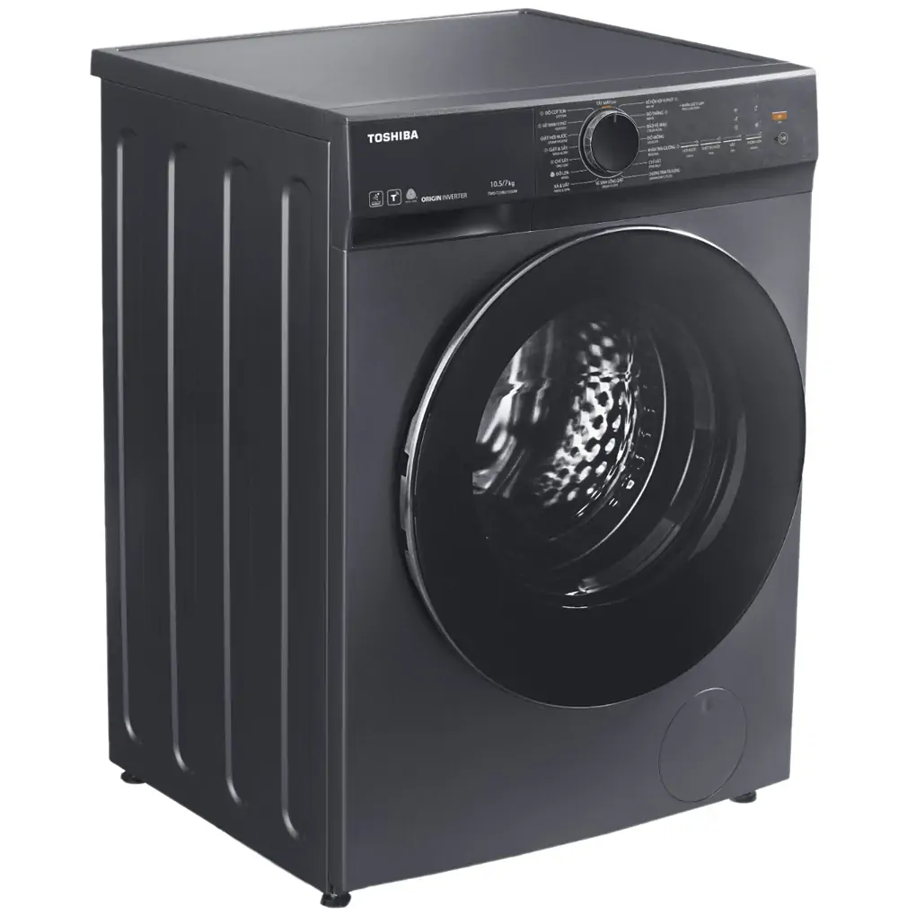 Đánh giá Máy giặt sấy Toshiba Inverter 10.5/7 kg TWD-T21BU115UWV(MG)