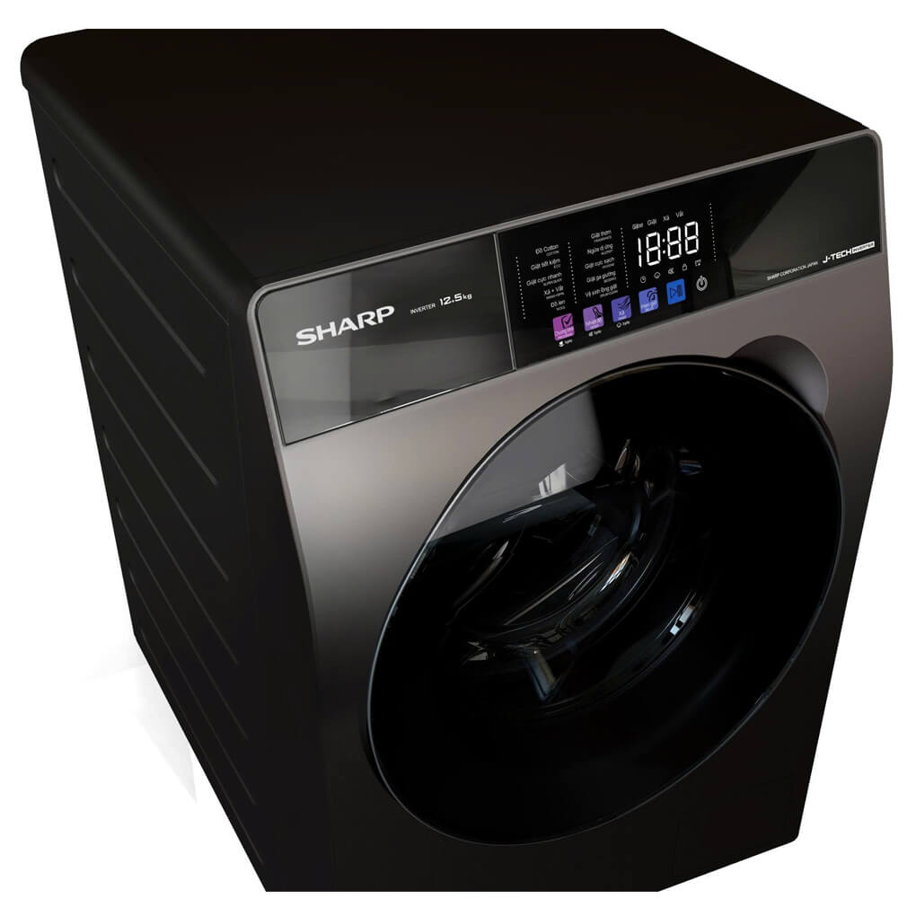 Máy giặt Sharp Inverter 12.5 kg ES-FKC125ED-DG ảnh 4