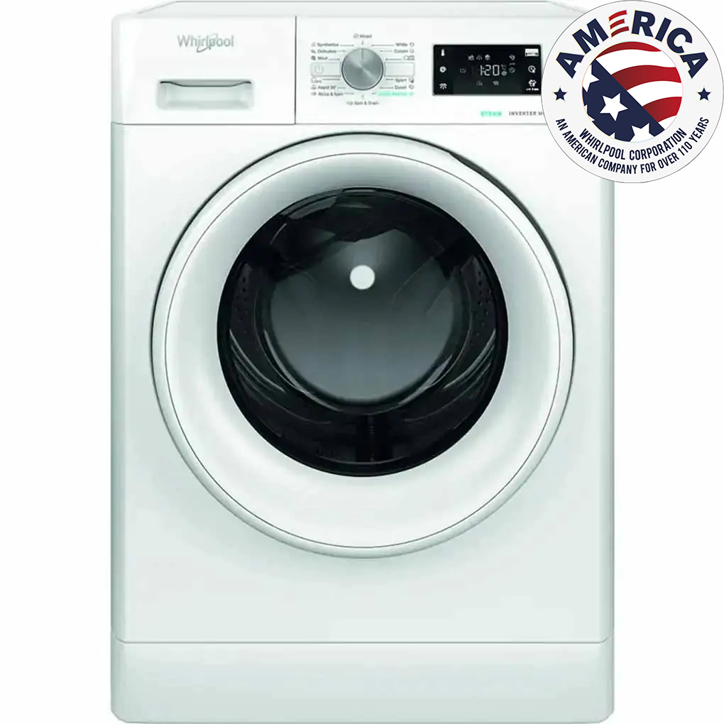Máy giặt Whirlpool Inverter 9 kg FFB9458WVEE